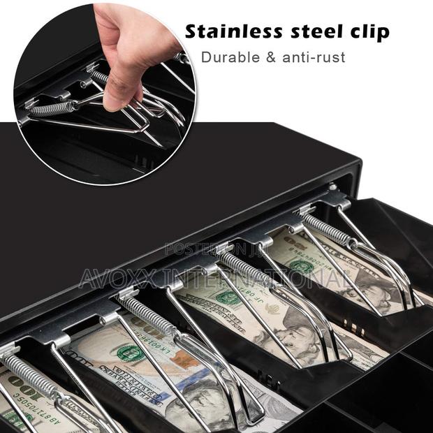ROVSUN Cash Register Drawer 4 Bill 5 Coin, Money Storage Box · Photo 6