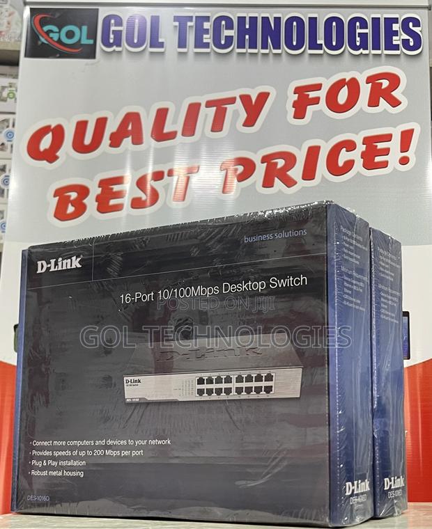16port Dlink Unmanaged Switch · Photo 2