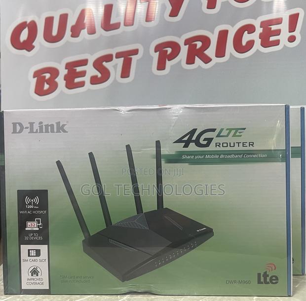 D-Link 4g Universal Sim Router Dual Band Ac1200 Lte Router DWR-M960 · Photo 2