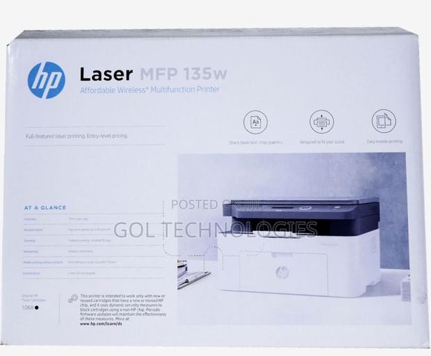 Hp MFP 135w Laser Printer Multifunction 3 in 1 Wireless · Photo 4