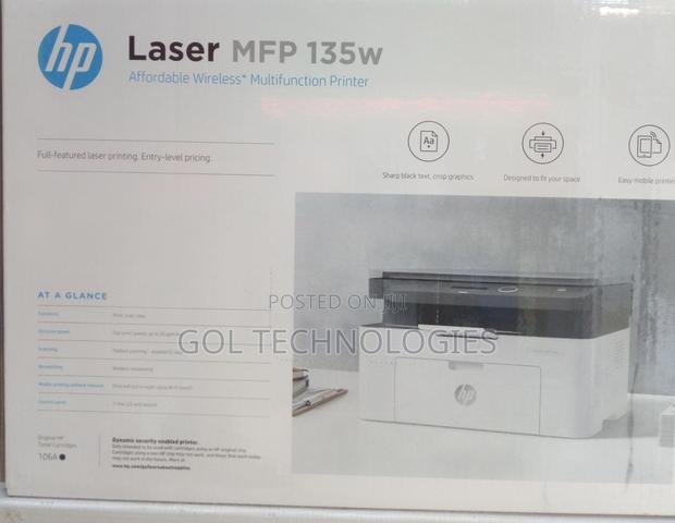 Hp MFP 135w Laser Printer Multifunction 3 in 1 Wireless · Photo 3