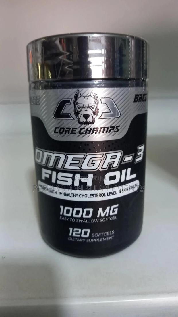 Core Champs: Omega 3 Fish Oil, 120 Softgels · Photo 1