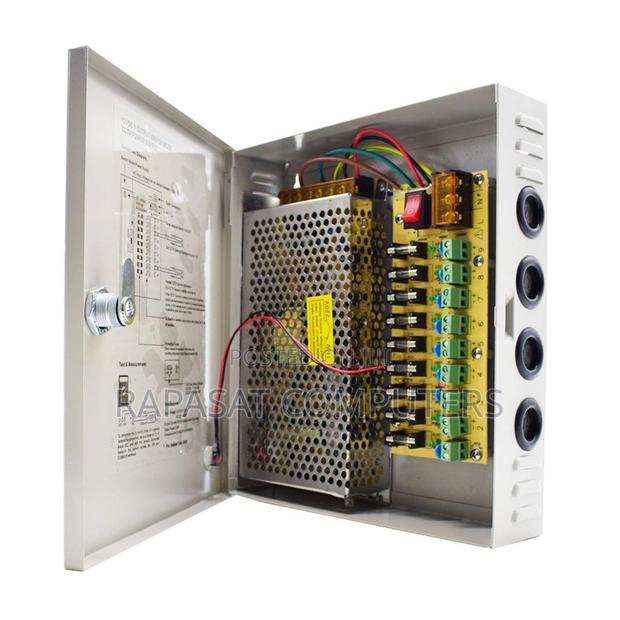 CCTV 12v-10a-9ch Power Supply · Photo 1