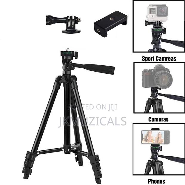 Cellphone Holder/ Portable _ Tripod Stand With Remote · Photo 2