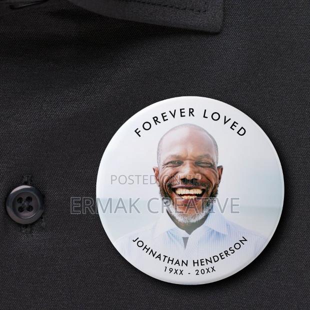 Funeral / Memorial Custom Badges · Photo 2