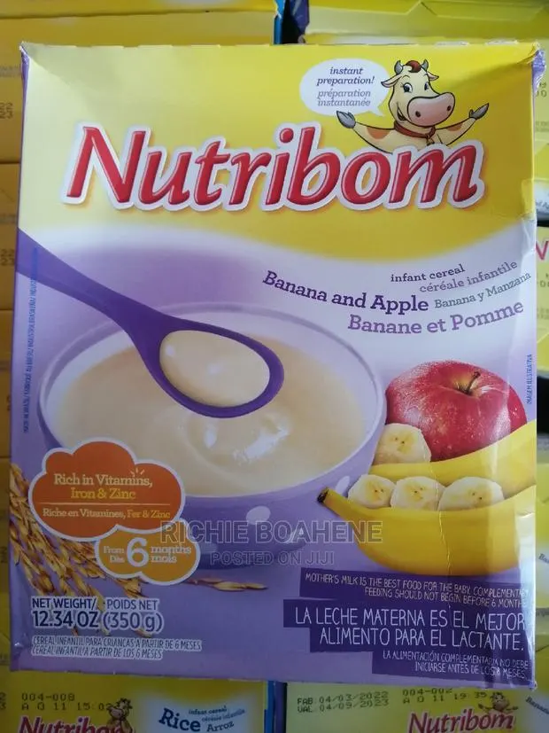Nutribom Banana and Apple Cereal · Photo 1