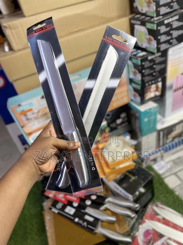 Stainless Steel Bread Knife · Photo 1