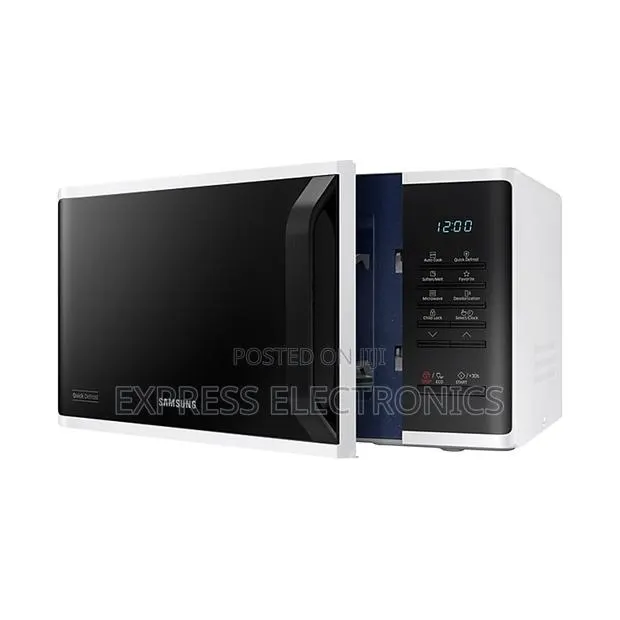 Ultra Modern Samsung 23l Ms23k3513aw/Sg Solo Microwave - White · Photo 2