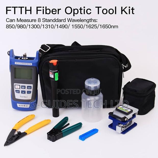 Fiber Optic Termination Tool Kit -9 in 1,Ftth Fiber Tool Kit · Photo 2