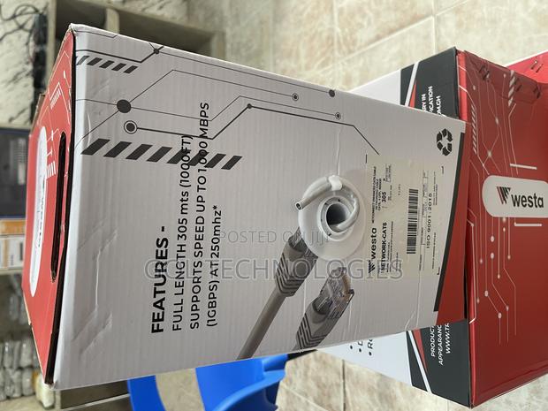 Cat6 Utp 305m Westa High Performance Network Cable · Photo 2