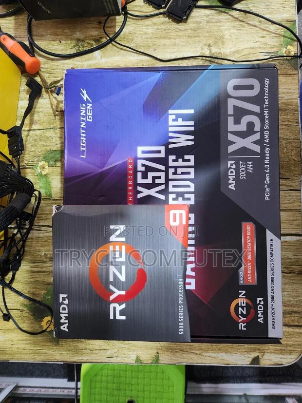 Ryzen 9 5900x 12c/24t With Msi X570 Motherboard Combo · Photo 1