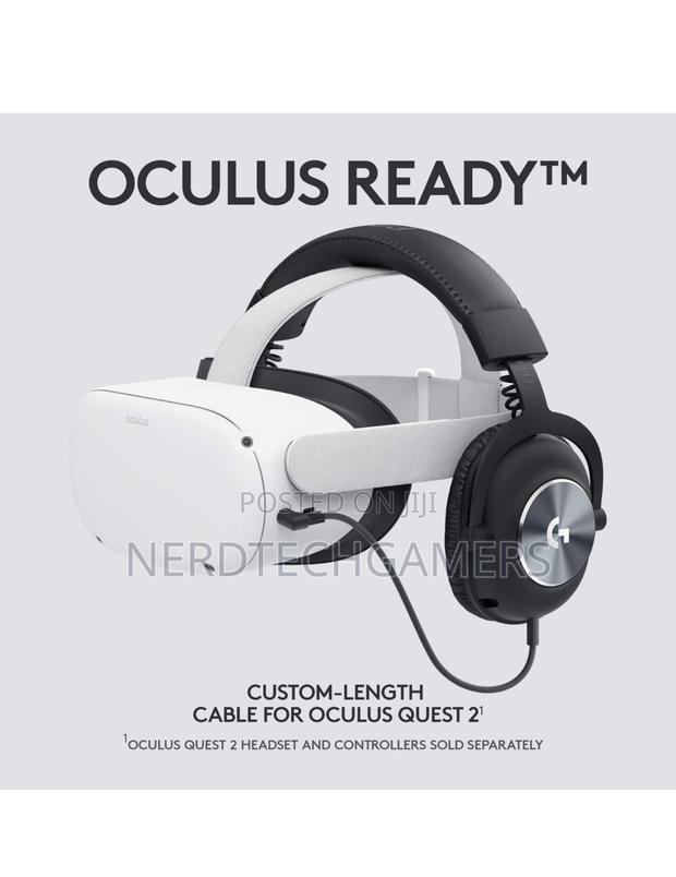 Logitech G PRO Gaming Headset for Oculus Quest 2 - · Photo 3