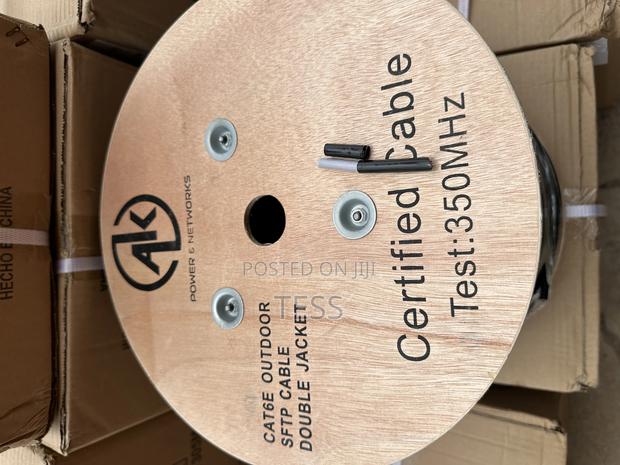 Cat6 Network Cable Outdoor SFTP Double Shielded Cable 305m · Photo 3