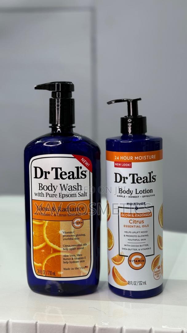 Dr Teals Vitamin C Citrus Body Lotion and Body Wash · Photo 1