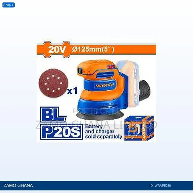 Cordless Random Orbit - Wrap5030 · Photo 1