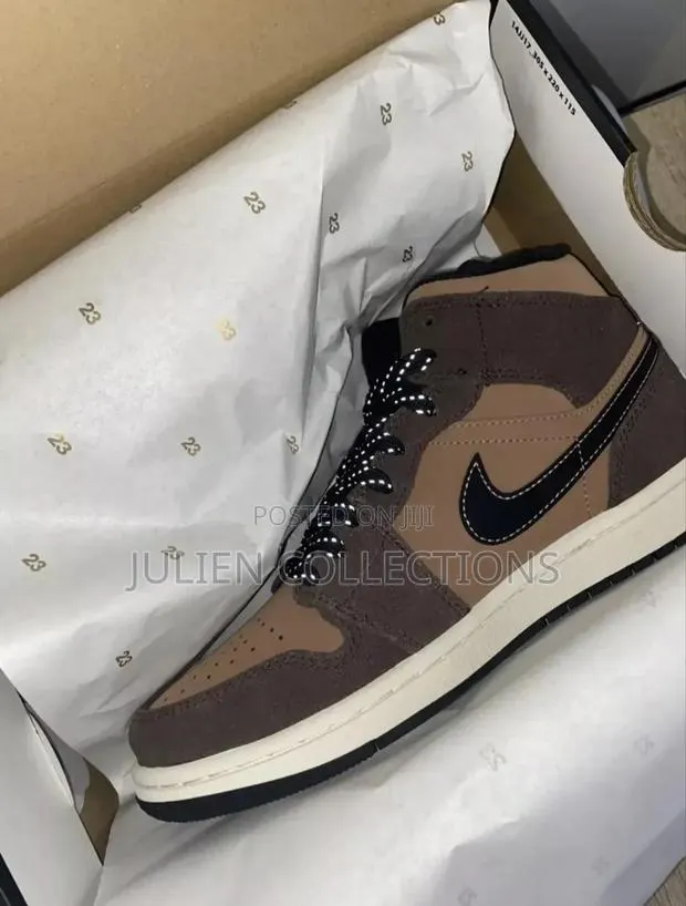 Jordan 1 Mid SE Dark Chocolate · Photo 1