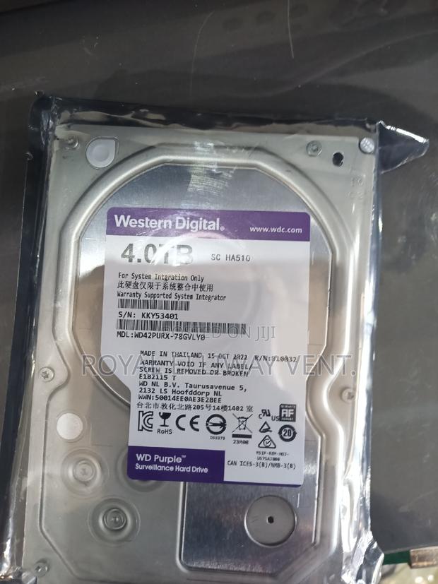 4.0tb Hard Disk Drive for CCTV Systems · Photo 1