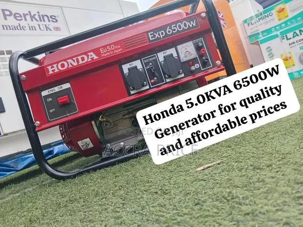 Honda 6500W Petrol Genset – Reliable Performance at a Fair Price · Photo 1