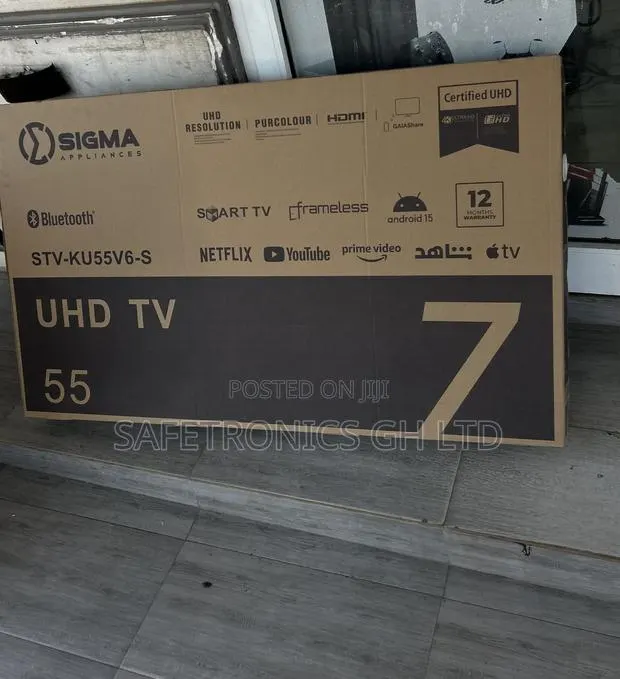 Super Good 55 Inch Smart Led Frameless Clear Digital Satellite · Photo 1