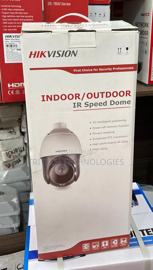 Hikvision Analog IP Camera Ds-2ae4225ti-D 2mp 25X 4-Inch · Photo 1