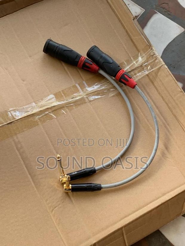 Speakon Female To 6.35mm Jack 1/4" Speaker Cable · Photo 1
