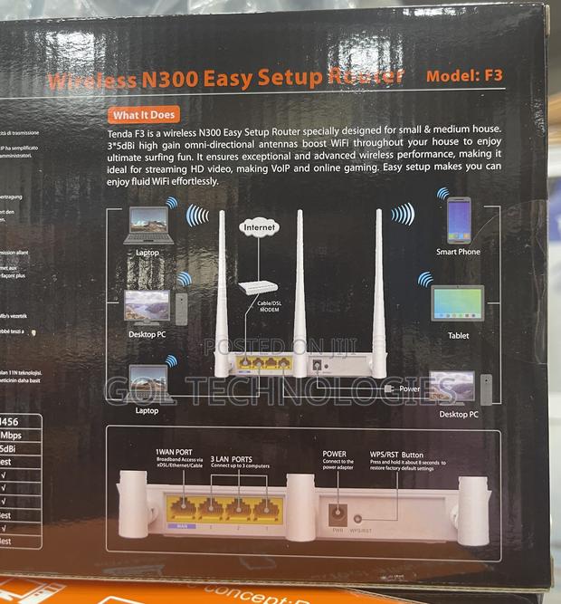 Easy Setup N300 Wireless Router 3in1 · Photo 2