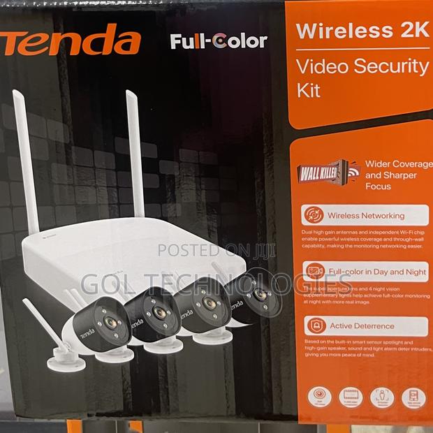 4ch Full Color or Colorvu Wireless Kit 3mp · Photo 1