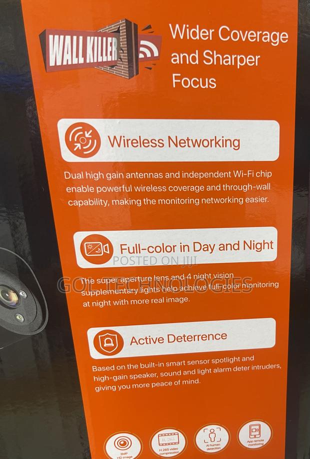 4ch Full Color or Colorvu Wireless Kit 3mp · Photo 3