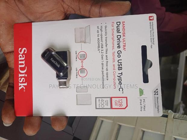 Sandisk Type C 128gb Dual Pendrives · Photo 1