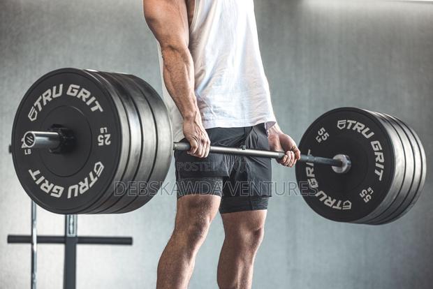 200kg Olympic Weight With Deadlift Barbell 2.2m · Photo 1