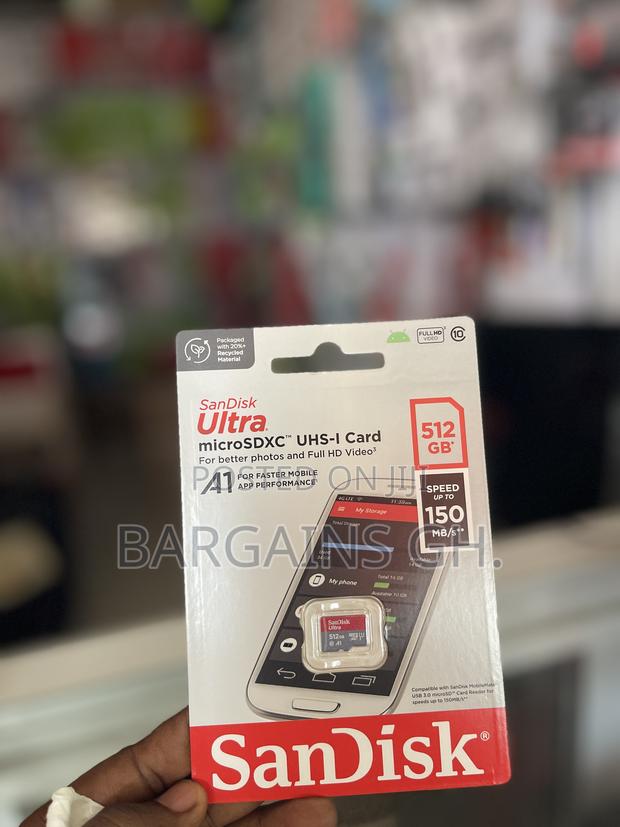 Original Sandisk 512 Sd Card · Photo 1