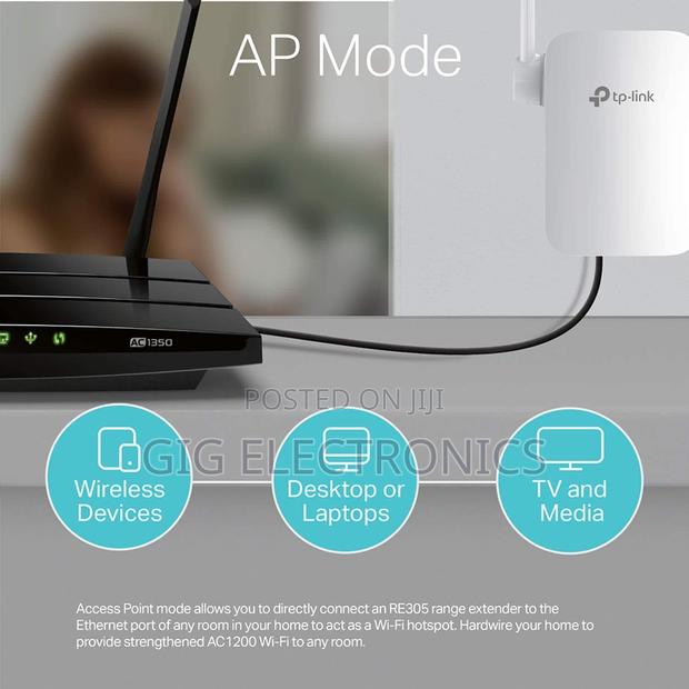 Tp-Link RE305 Dual-Band AC1200 Wi-Fi Range Extender · Photo 3