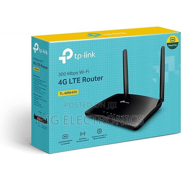 Tp-Link Tl-Mr6400 300mbps Wireless N 4g Lte Router · Photo 1