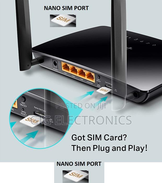 Tp-Link Tl-Mr6400 300mbps Wireless N 4g Lte Router · Photo 2