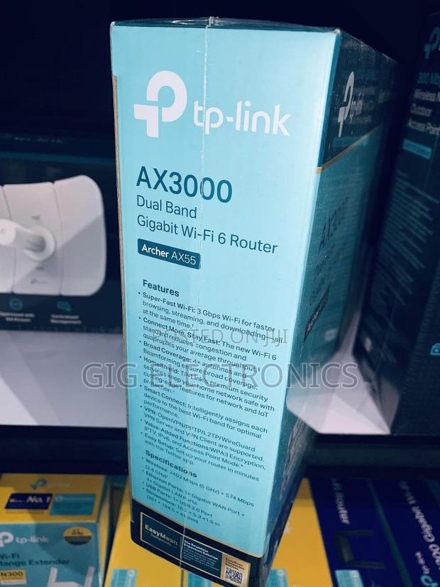 TP-Link Archer Ax55 Ax3000 Wireless Dual-Band Gigabit Router · Photo 4