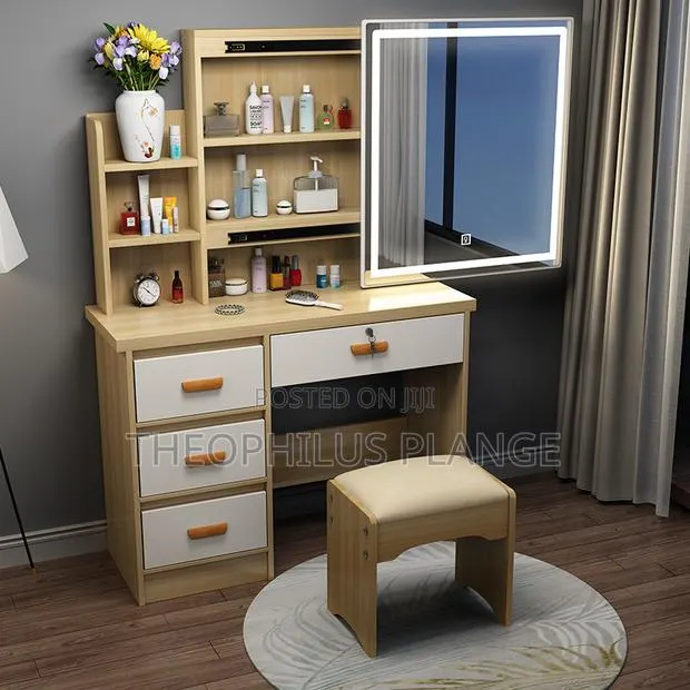 Led Dressing Mirror With Shelve · Photo 1
