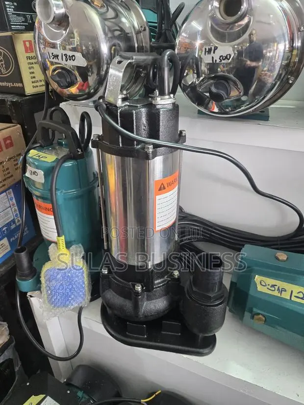 1.5 Hp Sewage Pump · Photo 1