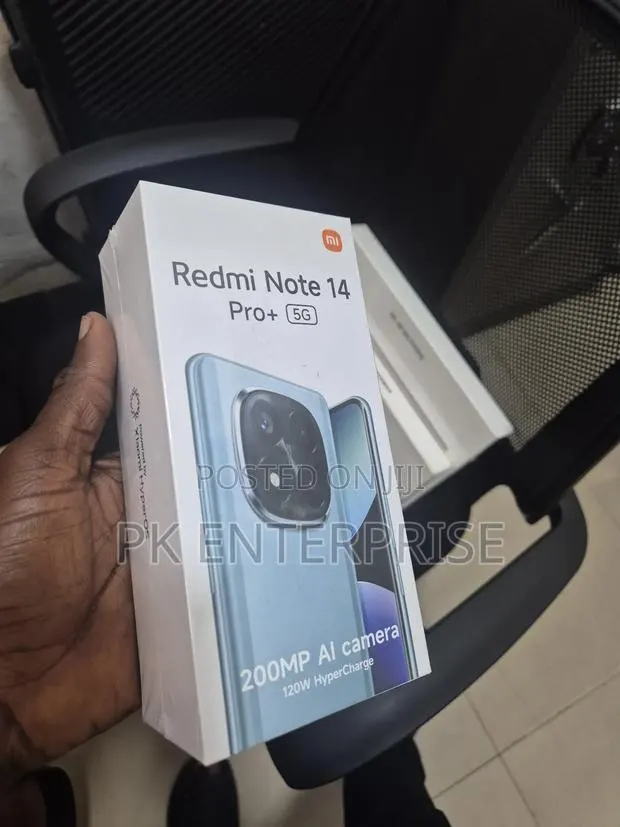 New Xiaomi Redmi Note 14 Pro+ 5G 256 GB Black · Photo 1