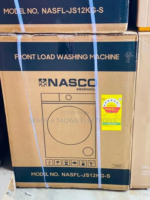 Washing Gets Better With Nasco 12kg Front Laod Washing Machine · Photo 1