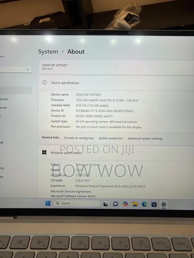 Laptop Dell XPS 13 9315 8GB Intel Core i5 SSD 256GB · Photo 1