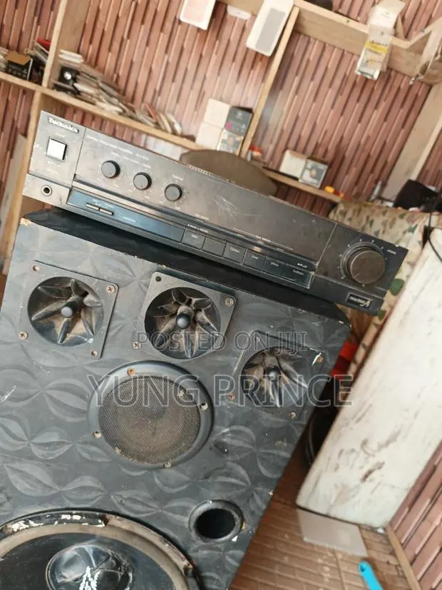Technics Amplifier With 12 Inches Speaker · Photo 1