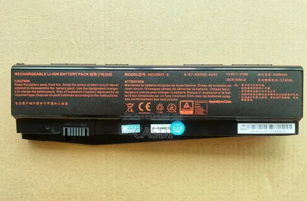 N850bat-6 Notebook Battery Mechanic T58-T1 T2s D1 D3 G1 T5c Tix T3 · Photo 1