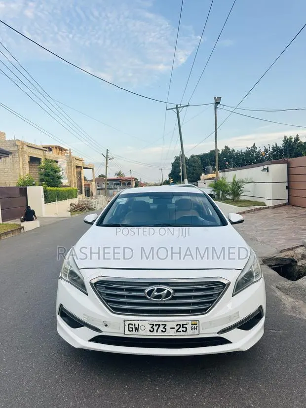 Hyundai Sonata Eco 4dr Sedan (1.6L 4cyl Turbo 7AM) 2015 White