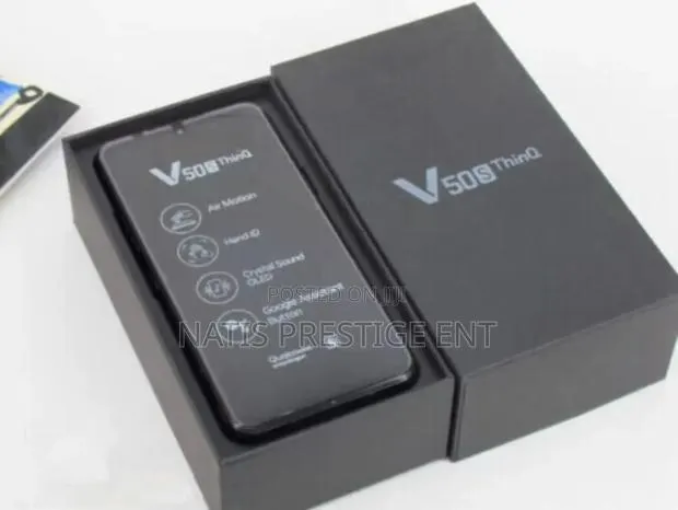 New LG V50S ThinQ 256 GB Black · Photo 1