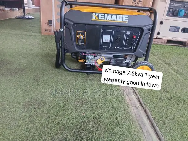 KEMAGE 7.5KVA 8500W Heavy-Duty Generator – Quality Power Backup Homes · Photo 1
