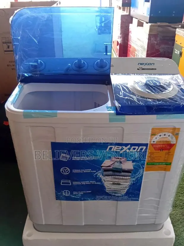 Original Nexon 7KG Washing Machine – Strong Motor 75L · Photo 1