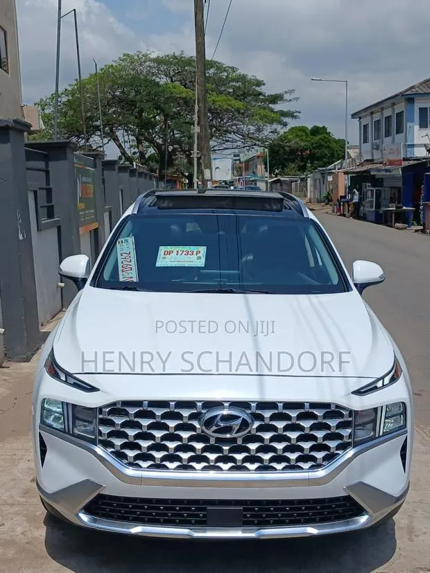 Hyundai Santa Fe Limited 2022 White · Photo 1