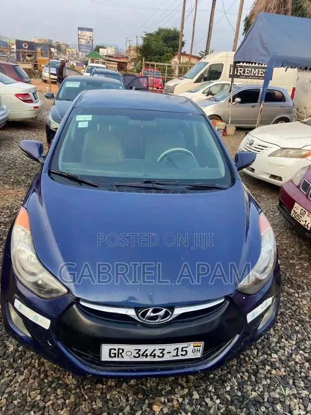 Hyundai Elantra 2013 Blue · Photo 1