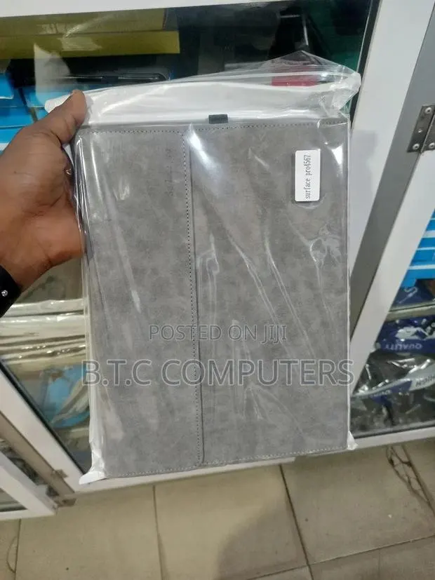 Fabric PU Tablet Case for Microsoft Surface Pro 4/5/6/7 · Photo 1
