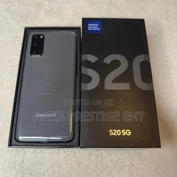 New Samsung Galaxy S20 128 GB Black · Photo 1